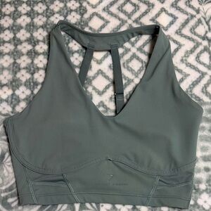 Gymshark Whitney Simmons Longline Bra Green Est. M